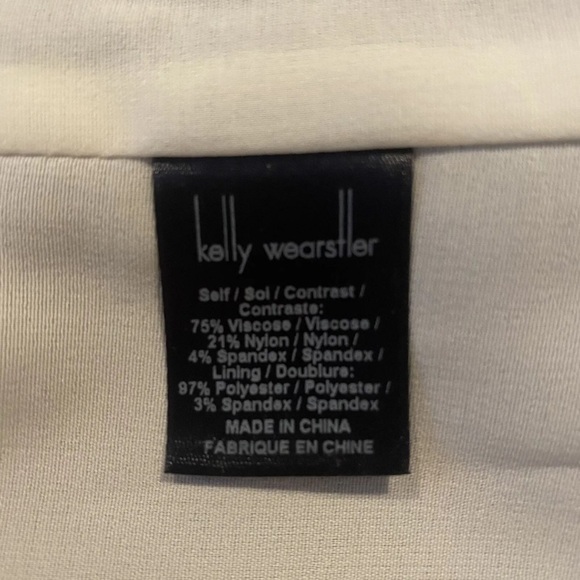 Kelly Wearstler Designer Womens Dezza Colorblock Dress Size 6 (55) - Picture 5 of 7